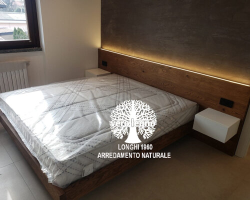 letto in legno sospeso con contenitore letto in legno sospeso con contenitore